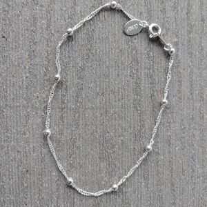 Beaded anklet or bracelet